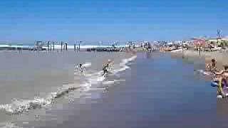 Ostia Beach Rome Tyrrhenian Sea [upl. by Quirk]