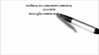 Licenciamento Ambiental [upl. by Paulo]