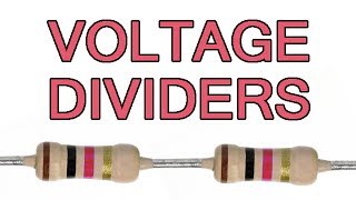 Voltage divider tutorial [upl. by Annuahsal]