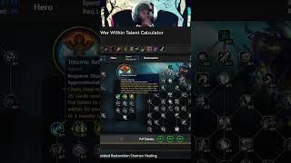 Resto Shaman Totemic Rebound Overview thewarwithin worldofwarcraft [upl. by Leahsim]