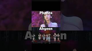 pharita Vs ahyeon hitting high notes 😎 l babymonster kpop pharita ahyeon viral shorts [upl. by Aicsila]