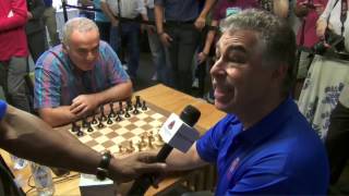 Yasser Seirawan Vs Garry Kasparov 2015 [upl. by Samled]