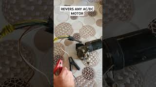 How to reverse rotating direction of any ACDC motors [upl. by Ecitsuj]