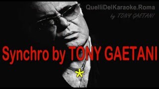 Califano PIERCARLINO Karaoke con testo by Tony Gaetani [upl. by Ahsakal46]