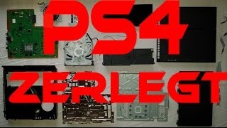 PS4 komplett ZERLEGEN TuTorial  Teardown Playstation4 HD [upl. by Aba]