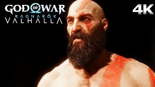 GOD OF WAR RAGNAROK VALHALLA DLC All Cutscenes Full Game Movie 4K 60FPS Ultra HD [upl. by Ilahsiav212]