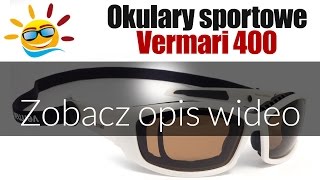 Okulary polaryzacyjne sportowe Vermari 400 dla kierowców i na narty Videopis4 [upl. by Henson580]