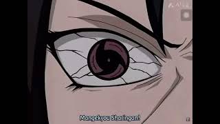 ITACHI MANGEKYO SHARINGAN SOUND EFFECT SHORTENED [upl. by Neely4]