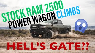 RAM 2500 POWER WAGON CLIMBS HELLS GATE [upl. by Kcirddahc]