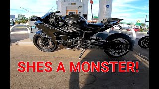 I STRETCHED THE NINJA H2 SHES ROWDY [upl. by Norbert]