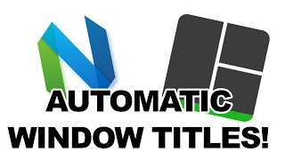 Rename Tmux Window to File Opened by Neovim [upl. by Dang]