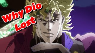 Why Dio ACTUALLY Lost to Jotaro [upl. by Yhpos489]