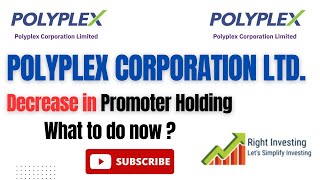 Polyplex Corporation Share Analysis  What to do in polyplex share  Polyplex Share Latest News [upl. by Hgielsel]