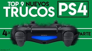 NUEVOS TRUCOS de Ps4 y Mando Dualshock 4  TOP 9 Trucos Desconocidos y Ocultos 2021 [upl. by Notyalc]