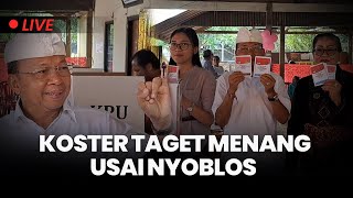 🔴Koster Taget Menang Usai Nyoblos di Kampung Halaman [upl. by Rubia]