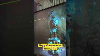 Play GeForce Now on your LG TV shorts gfn geforcenow [upl. by Rebmaed15]