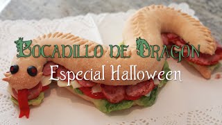 Bocadillo de Dragón  Recetas para Halloween ✅ [upl. by Airemahs]