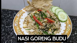 CARA BUAT NASI GORENG BUDU SIMPLE TAPI SEDAP [upl. by Marcellina]