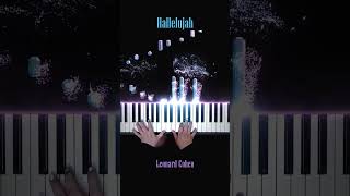 Leonard Cohen  Hallelujah Piano Cover Hallelujah LeonardCohen PianellaPianoShorts [upl. by Abbott730]