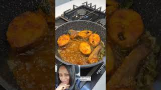 Authentic Fish Sauce Recipe fishstew food africanfood cooking youtubeshorts nigerianfood [upl. by Azyl110]