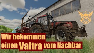 LS22 Part 16 Ballen sammeln und Heu machen mit einem Valtra [upl. by Wernher]