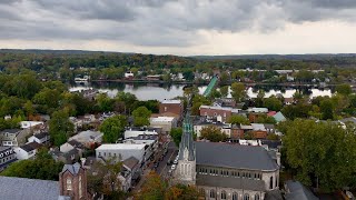 Take 5 Flying around Lambertville and New Hope [upl. by Earazed751]