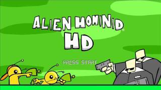 Alien Hominid Music  Russia 1 Meet the KGB forces [upl. by Lalat]