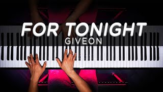 Giveon  For Tonight Piano Cover [upl. by Harod]