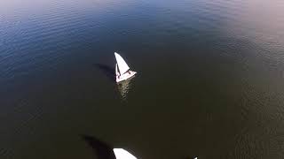 Sailing Lake Massawippi Ayers Cliff Quebec Canada [upl. by Puna122]