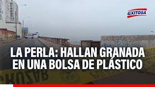 🔴🔵Hallan granada en bolsa de plástico en avenida Costanera [upl. by Netneuq]