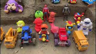 gadi bala cartoon mini tractor khilonanew kids toys supertoycreator [upl. by Enialem]