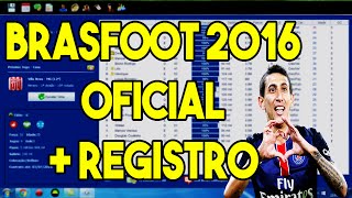 Como baixar e instalar o Brasfoot 2016 Oficial  registro [upl. by Annayt799]