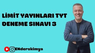 LİMİT YAYINLARI TYT DENEME SINAVI 3 [upl. by Forester434]