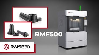 Introducing the Raise3D RMF500  Large Format FFF 3D Printer [upl. by Mauer]