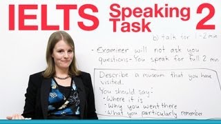 IELTS Speaking Task 2 How to succeed [upl. by Tlok]