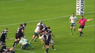 TOP 14  Brive  Pau  4610  Essai Gaëtan GERMAIN BRI  J26  Saison 20152016 [upl. by Sakul]