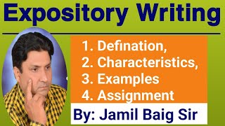 Expository Writing Defination Features BBA  BSCS  ADPCS Expository Writing Notes [upl. by Nnoj]