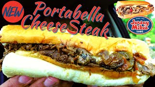 Jersey Mikes NEW Portabella CheeseSteak Review 🍄🧀🥩 [upl. by Alletnahs]