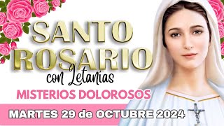 SANTO ROSARIO CORTO de hoy ✝️ Martes 29 de Octubre 2024 ✝️ Misterios Dolorosos ✝️ [upl. by Nirrej583]