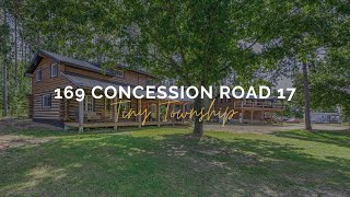 169 Concession Road 17 Tiny  Home and Acreage for Sale  Team Hawke Realty [upl. by Ailin]