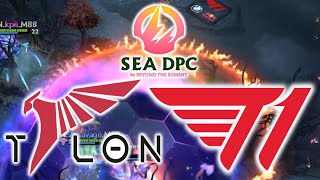 T1 vs TALON ESPORTS  23SAVAGE vs GABBI  DPC SEA 2022 TOUR 3 DIVISION 1 DOTA 2 [upl. by Enileuqkcaj]