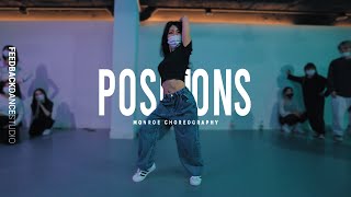 ARIANA GRANDE  POSITIONS  MONROE Choreography [upl. by Airot]