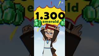 JJ Mamat dan Intan Mamat mau beli peta malah totalnya 1300 Emerald🤣 like subscribe Cokraft34 [upl. by Yetnruoc]