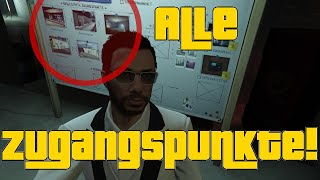 🚪ALLE ZUGANGSPUNKTE🚪  Casino Heist DLC  GTA Online [upl. by Quackenbush]