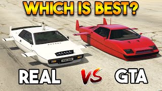 GTA 5 STROMBERG VS REAL SUBMARINE CAR WHICH IS BEST [upl. by Relyhcs]