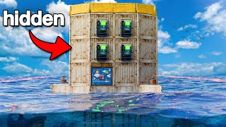 I Built a Hidden Oil Rig Underwater Base in Rust [upl. by Esenaj]