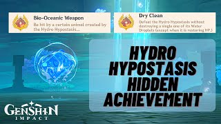 Hydro Hypostasis Hidden Achievement Guide  Genshin Impact 21 [upl. by Adnole806]