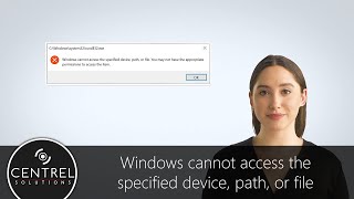 rundll32exe Windows cannot access the specified device path or file [upl. by Swigart]