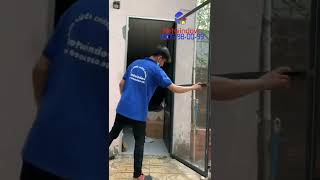 NETWINDOW MESH DOORAN OPENING DOOR INOX 304 PREVENT RAT [upl. by Silvan526]