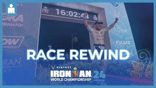 Race Rewind  2024 VinFast IRONMAN World Championship Kona Mens Edition [upl. by Leontina]